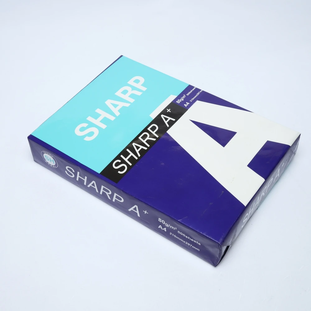 A4 size copy paper 80 gsm 70 gsm printer ream paper 500 sheets A4 paper for office