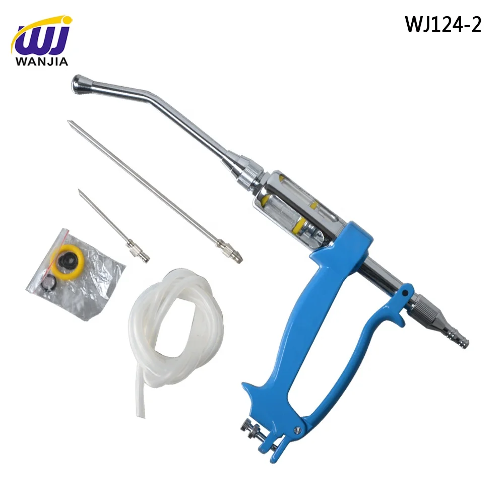 Animal feeding automatic continuous drench gun