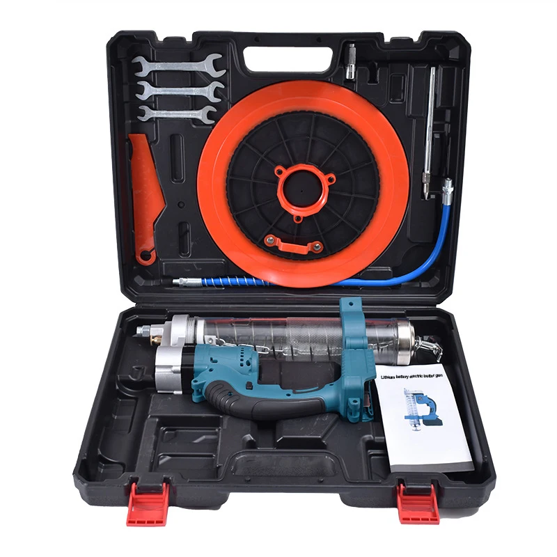 Excavator Grease Gun 21V electric High-pressure electric grease gun General model grease pump