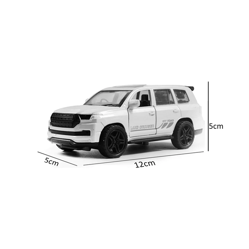High Quality 1/36 Diecast Car Toy Four Door Open Alloy Car Model Pull Back Toys