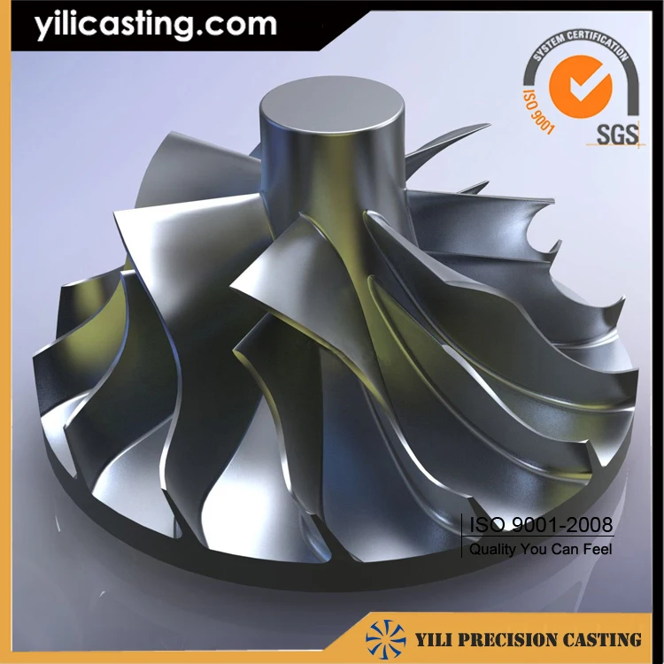 superalloy cnc machining turbine impeller