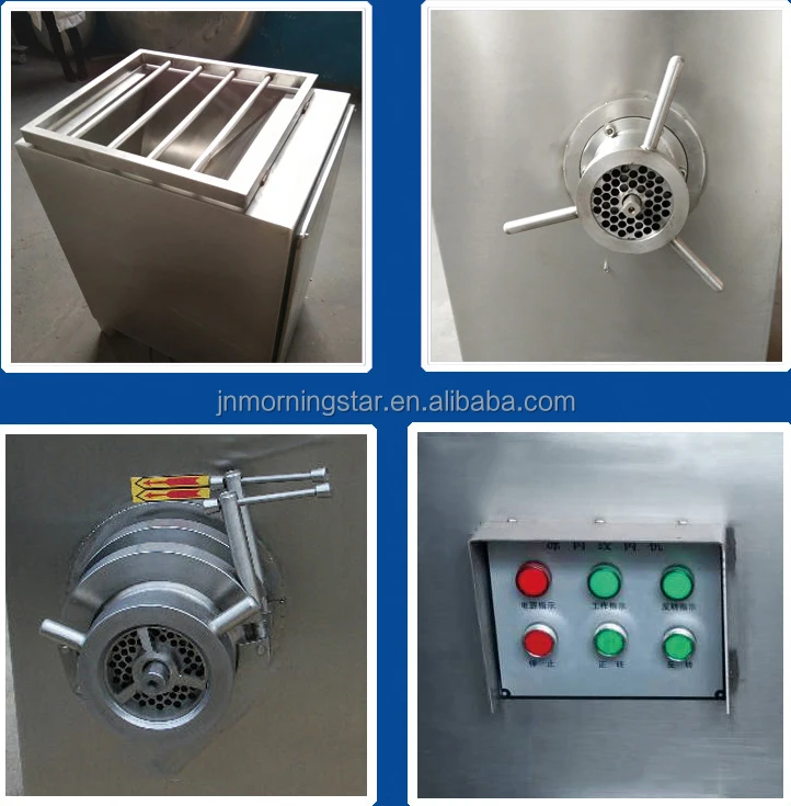 Widely Used Commercial Meat Mincer Bone Mincer Chicken Meat and Bone  mincer electric meat grinder