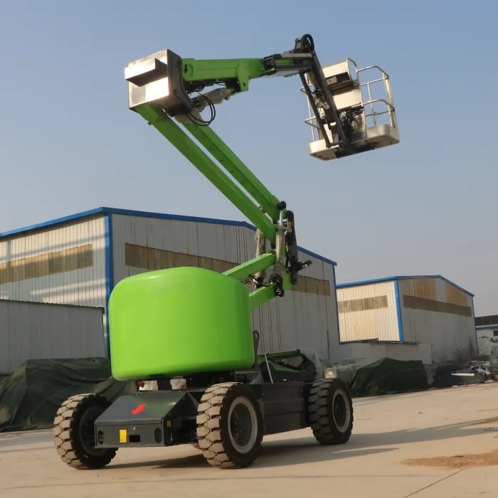 Construction Purpose Electric Boom Lift with Working Height 9m 11m 12m 14m  16m Best Price for Sale