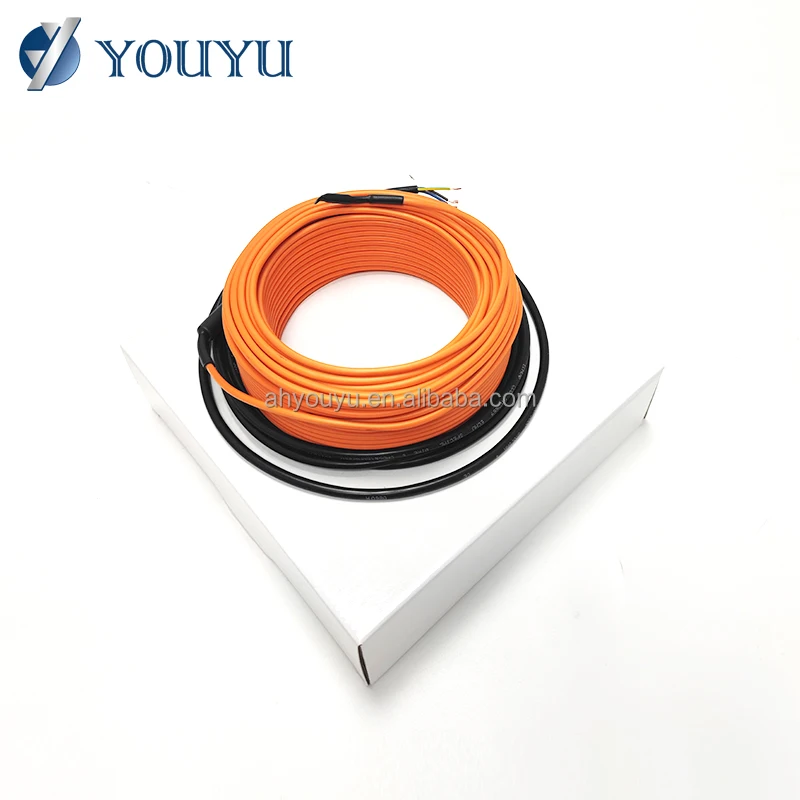 Roof Deicing High Temperature and low installation cost self regulating heating tracing cable