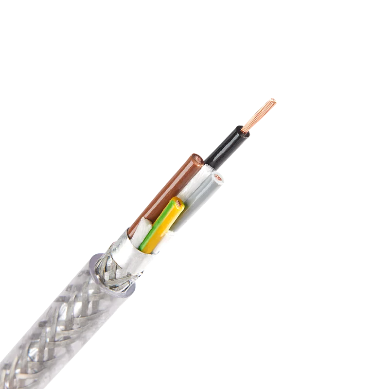 highly flexible shielded stranded copper PUR sheath servo encoder cable