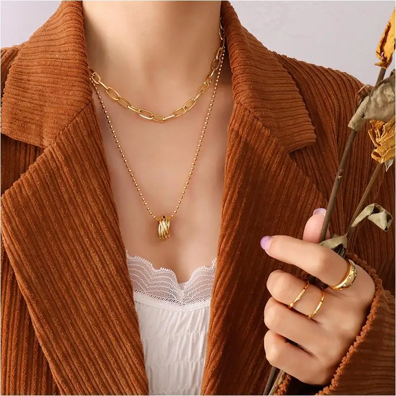 Heart Pendant Necklace collares de diamantes In Fashion Jewelry Stainless Steel Fashion Cross China Wholesale Amulet Pendant