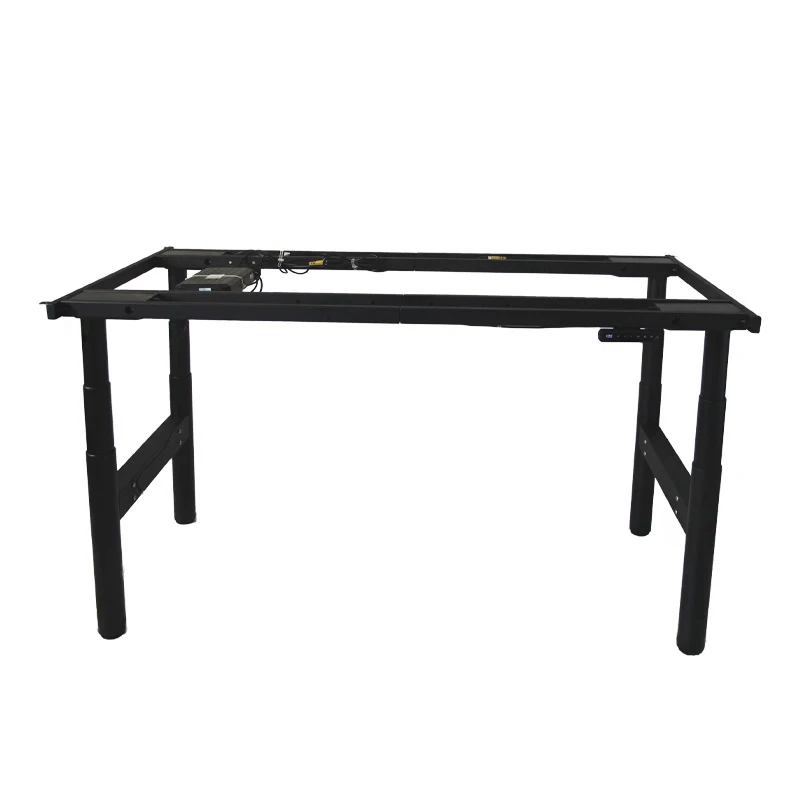 Electric Sit To Stand Office Desk Gaming Ergonomic Metal Steady Living Room Meeting With 4 Legs Computer Adjustable Height Table