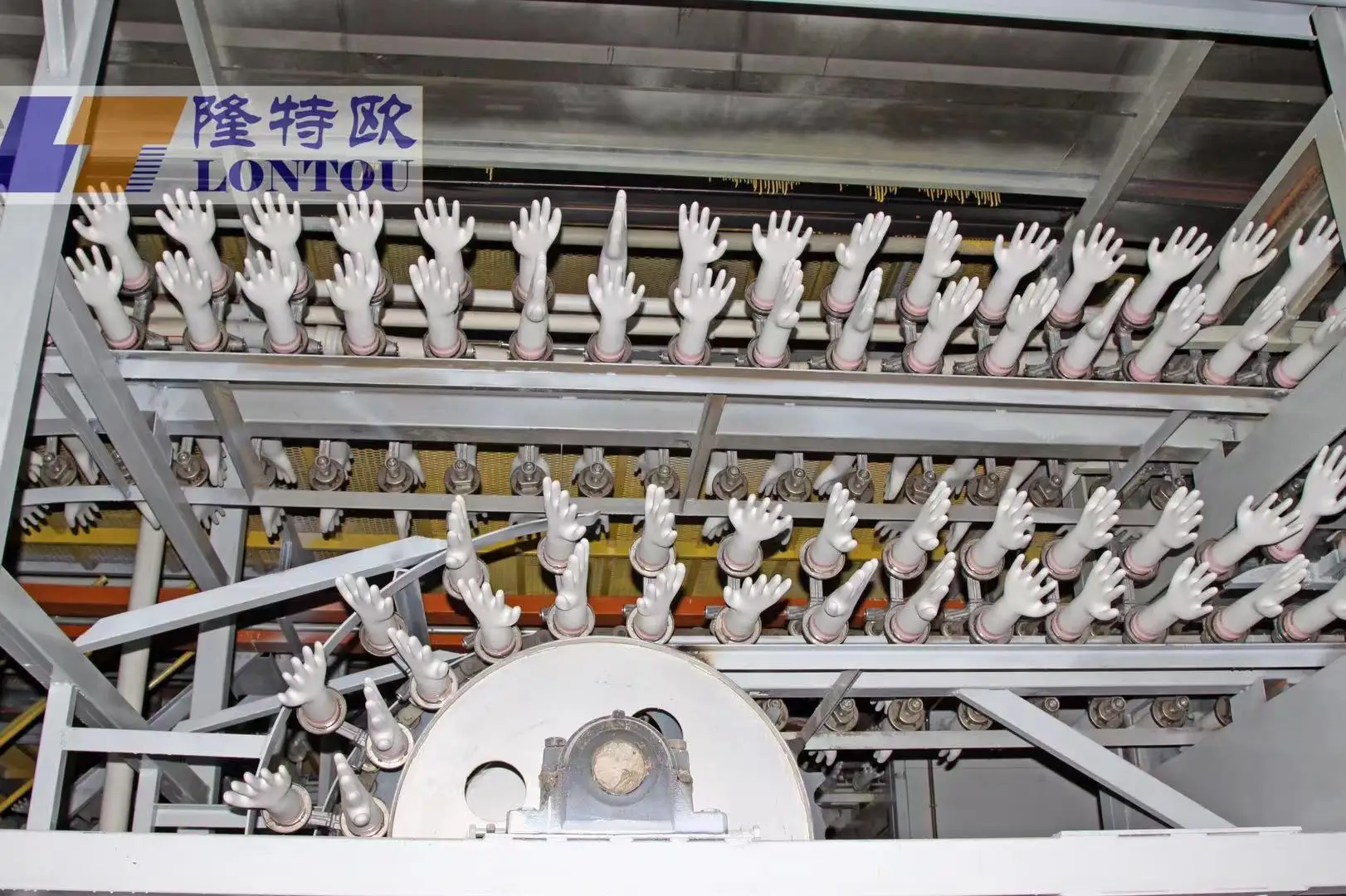 Full Automatic PVC latex nitrile disposable medical examination glove production line glove making machine