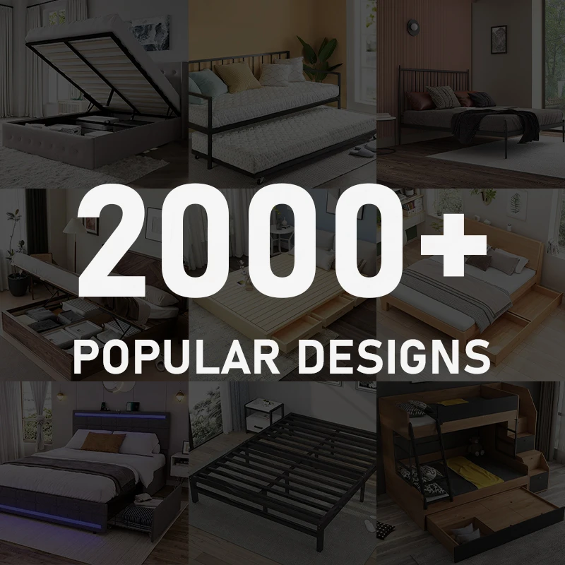 Kainice bedroom furniture japan solid wood double bed with storage box adjustable wedding gas lift tatami bed