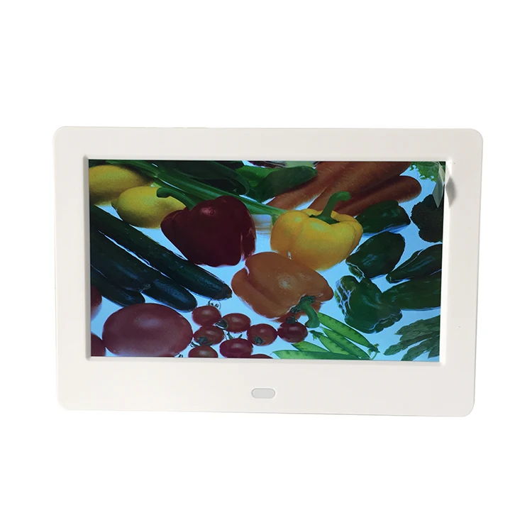 
Cheap wholesale metal digital picture frame mp4 hd movies video song 7 inch ips digital photo frame 