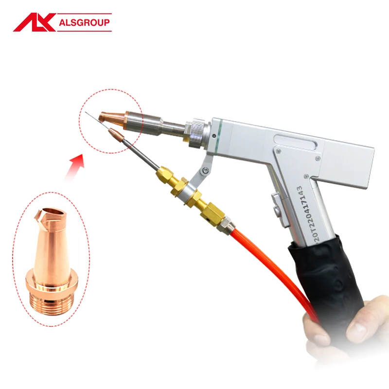ALS cooper nozzle fiber laser cutting /welding machine consumable parts wire feed welding laser nozzle