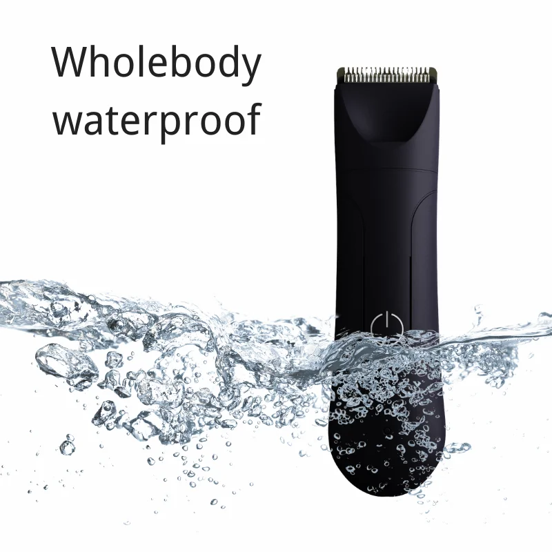 New design waterproof whole body trimmer usb rechargeable cordless electric body hair trimmer hair clipper for man
