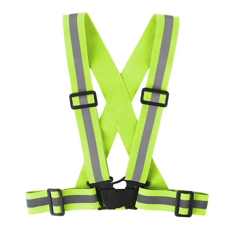Security reflektiv belt vest  LED eco friendly reflective elastic belt