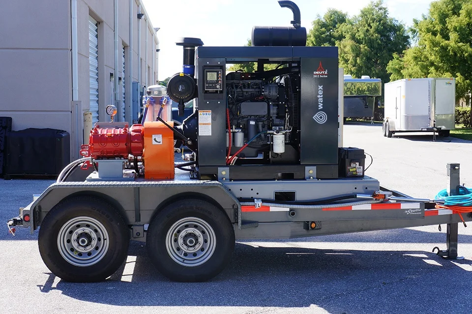 Hydro blasting equipment water jetting  for ship industry hydro jetting machine hydroblasting machine water jet blaster