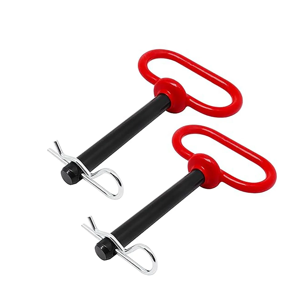 Customized Inch and Metric Size Carbon Steel Red Head Hitch Pin With Clip For Boat