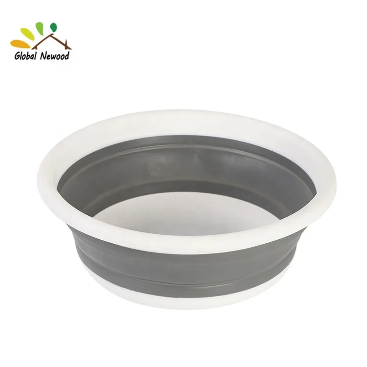 Collapsible Wash Basin for Baby Multipurpose Portable Baby Wash Basin Washing Up Basin for Home Kitchen Outdoor Travelling