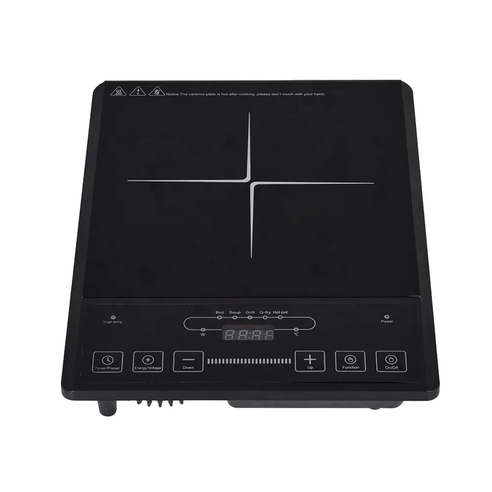 imichef 2200W High Quality Low Price Kitchen Push Button Multifunctional Electric Single Burner Ceramic Glass Infrared Cookers