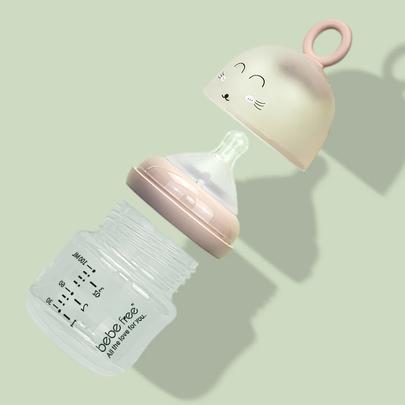 BPA Free  Newborn 100% Food Grade Manufacturers Smart Hands Free Baby PP Milk Feeding Baby Bottle