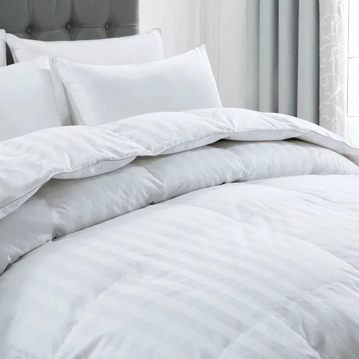 
Factory Supply Discount Price All Season Super Warm Comforter Set Duck Feather Down Duvet 