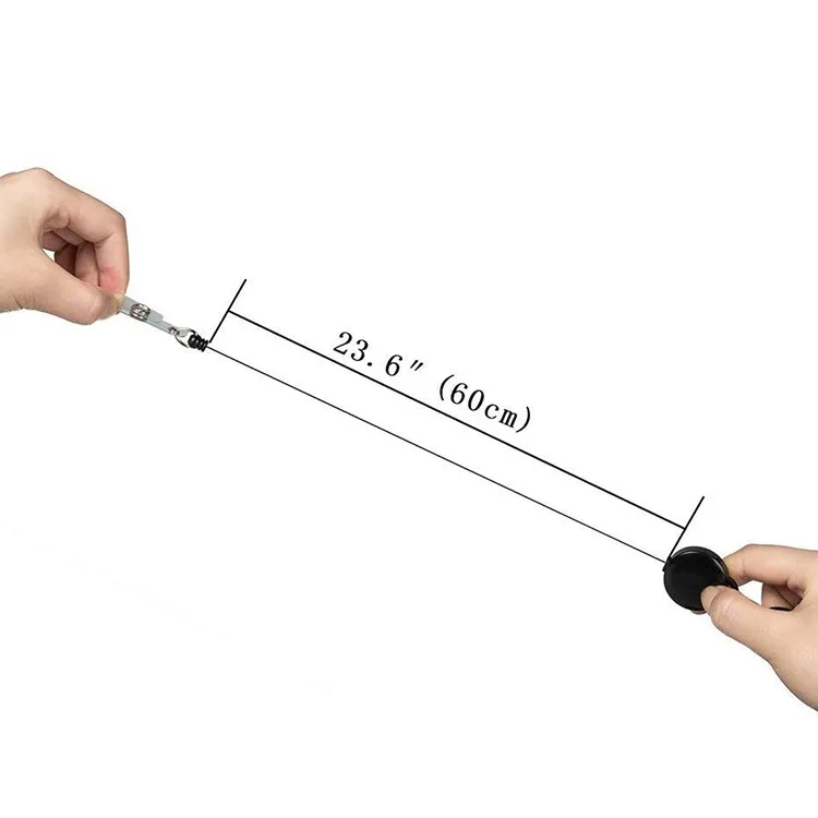 Best Selling Stretchable ID Card Neck Lanyard Card Holder And Lanyard With Id Card Badge Holder