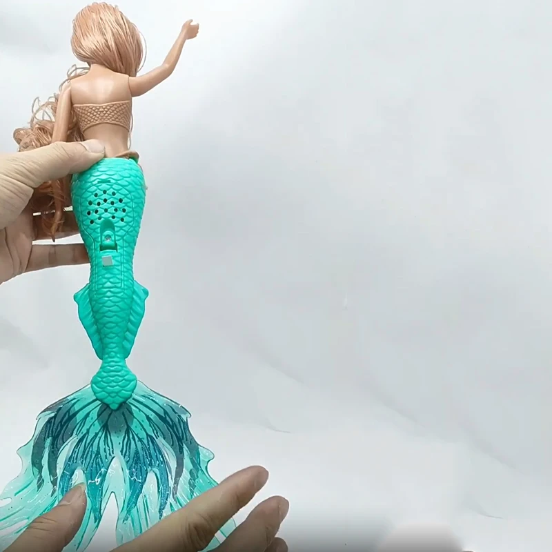 Hot Sale 35 cm Elegant Mermaid Doll Musical Toys for Children Girl Gifts Kid Luminous Glowing Electric Vocal Toy
