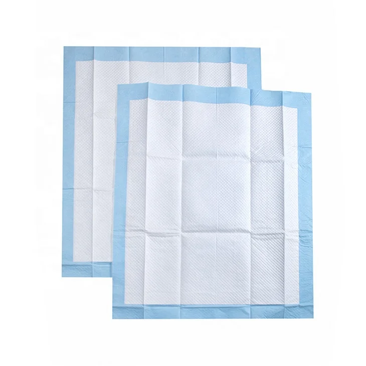 75cm*100cm sterile Disposable Ultra-soft Non-woven Fabric + Breathable Film for Adult Underpad