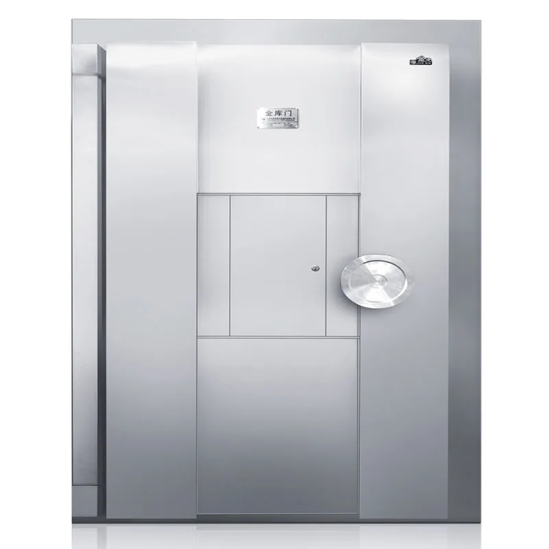 
Luxury Stainless Steel Treasury Vault Door Customized Size Fire Burglary Resistant Direct Sale at Favorable 
