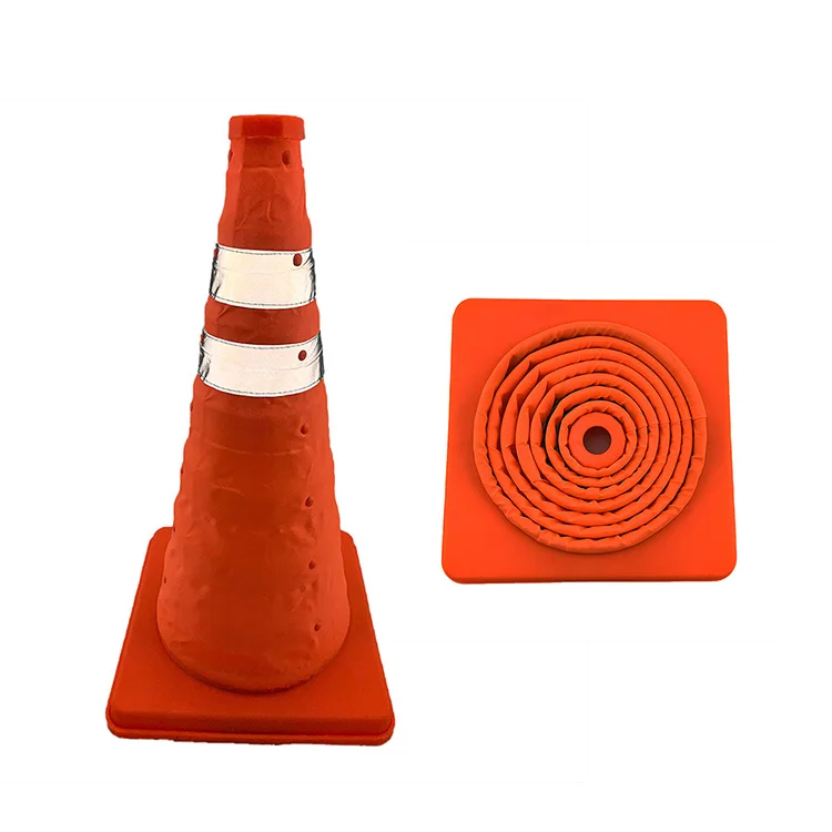 
Saftey Guarding Reflective Cones Sleeves Changeable Traffic Cone Cover, Traffic Cone Reflective Tape 