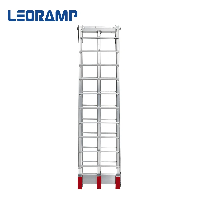 Maximum load bearing capacity 680KG portable aluminum folding loading atv ramps