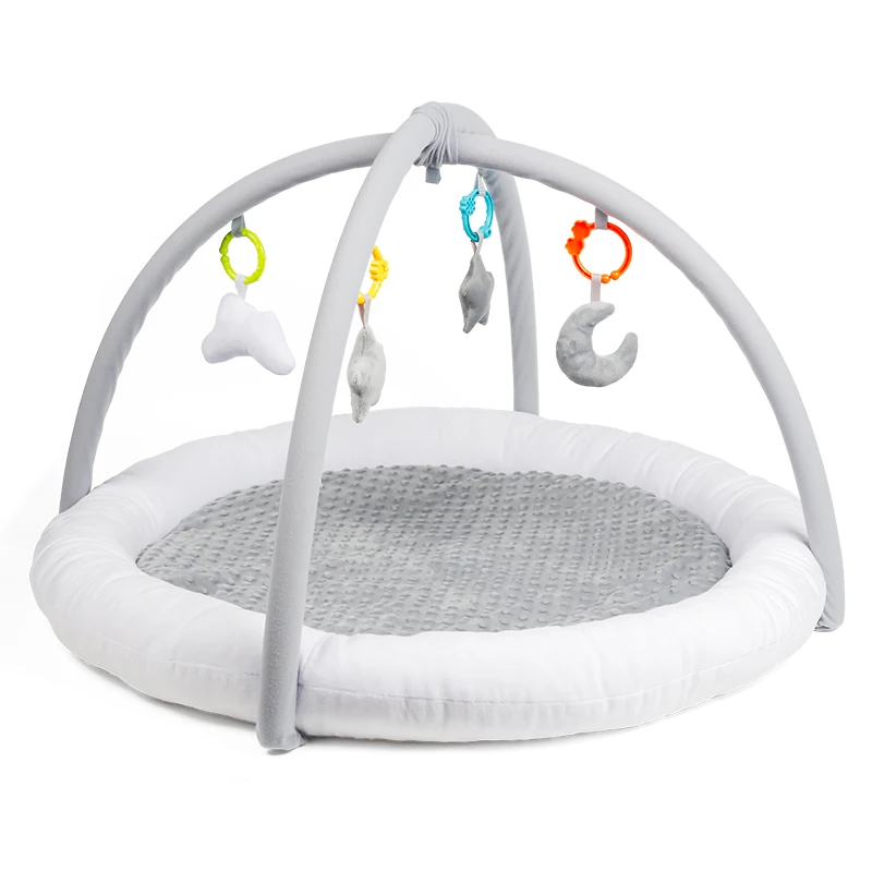 Wholesale Round baby play mat Newborn Baby GYM Play Mats Cloth Crawling Mat Plush Carpet For Babies