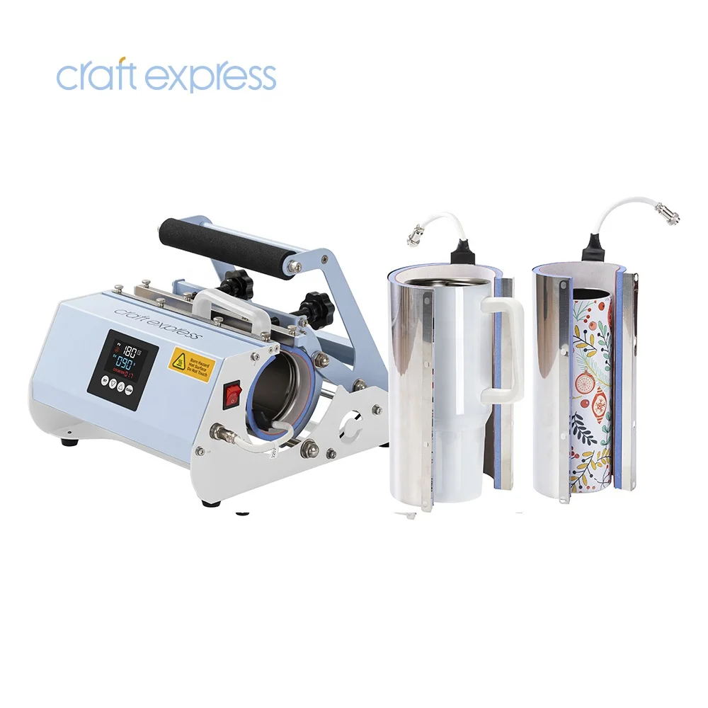 40oz Tumbler Heat Press Wholesale 2 in 1 Craft Express 30oz Sublimation Mug Skinny Tumbler Heat Press Transfer Printing Machine