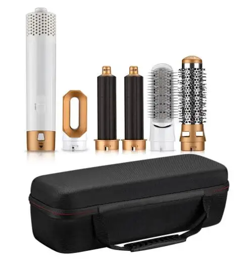 5 in 1 Professional Hair Styling Blow Tools Set Hair Dryer Brush Straightener Hot Comb heatless Hair Curler for Home Salon