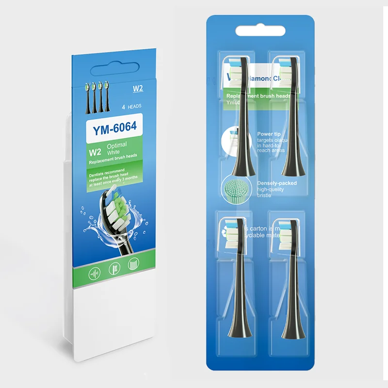 High end luxury electric brush soft de dientes con pasta desechables original cepillos electric Hx6064  toothbrush head