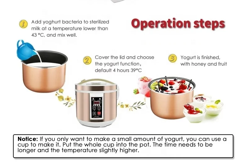 Chinese smart home appliances AZK115-2 black garlic ferment maker machine 5L fermentation machine