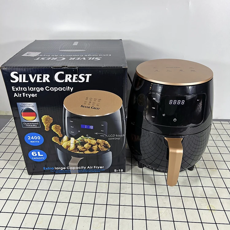 6L Consumer Reports Best Hot Mini Rack Without Oil as Seen as silver crest Air Fryer Without Oil