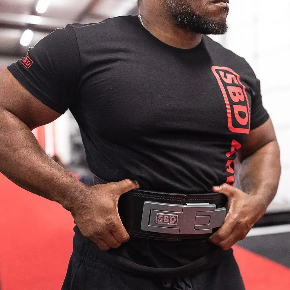 New Top Ranked best seller Gym Leather Belt sbd style for professional users sports and fitness equipment