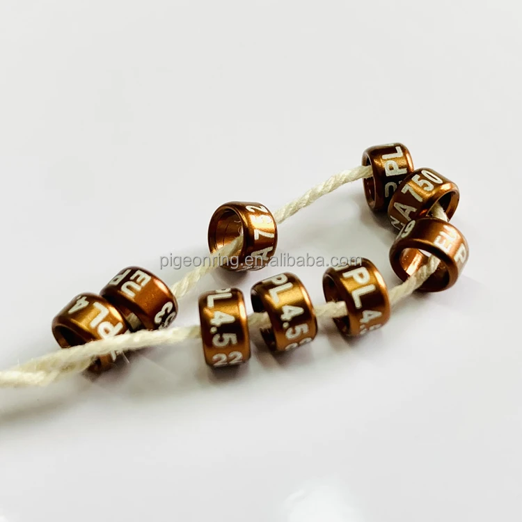 Wholesale High quality rings for birds 2023 Aluminum  bird rings