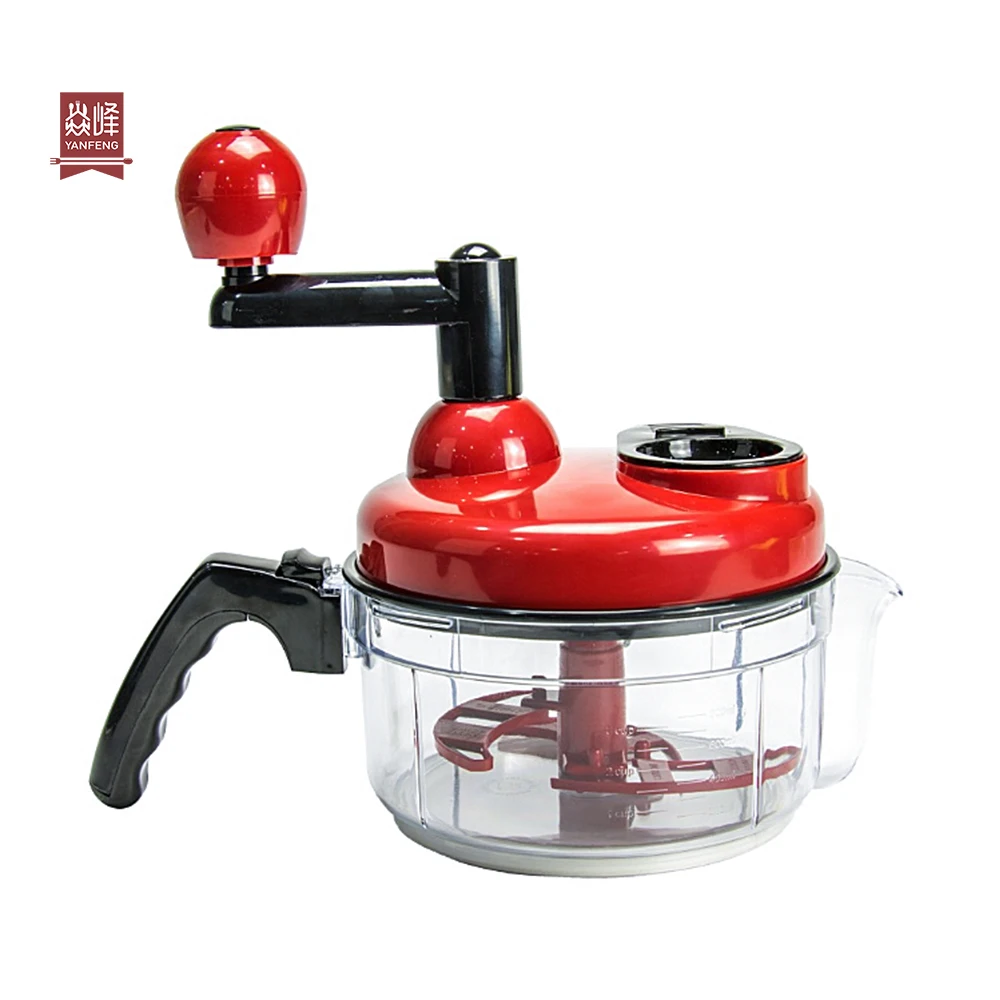 YF Manual Food Vegetable Chopper Stainless Steel Blade Multi-functional Meat Vegetable Fruit Cutting Chopper