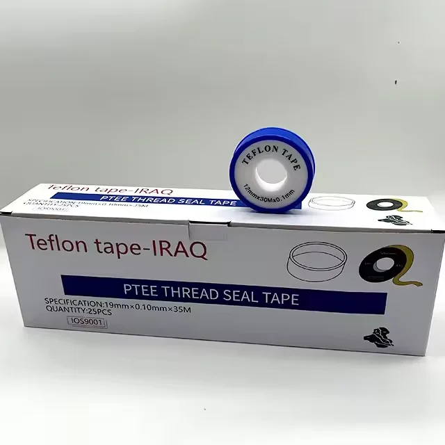 Tefloning tape 12mm ptfe thread sealing pure raw material water plumbing thread tape high temperature resistant tape