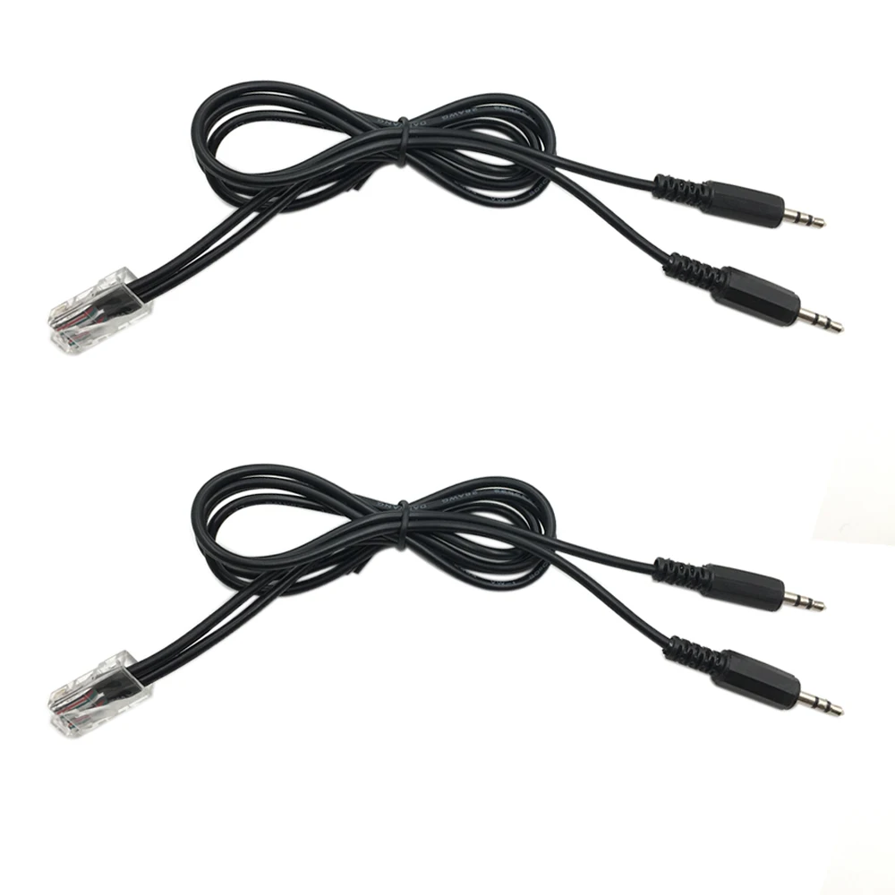 Аудиоадаптер со штекером RJ45 20 см и разъемом 3,5 мм, кабель Cat 5e Cat 6