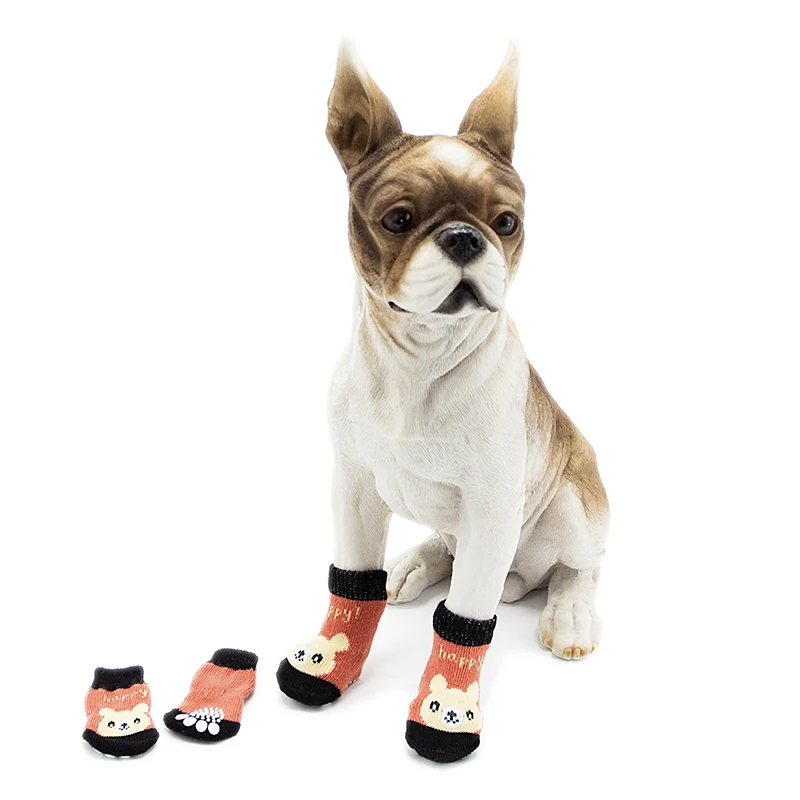 pet accessories socks supplies for dog hook and loop fasteners can be customized