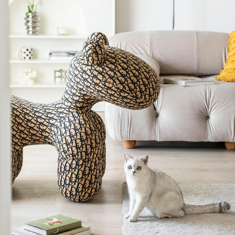 modern simplicity Creative animal children chair design family leisure living room cartoon kids sofa stool toy Pony Chair