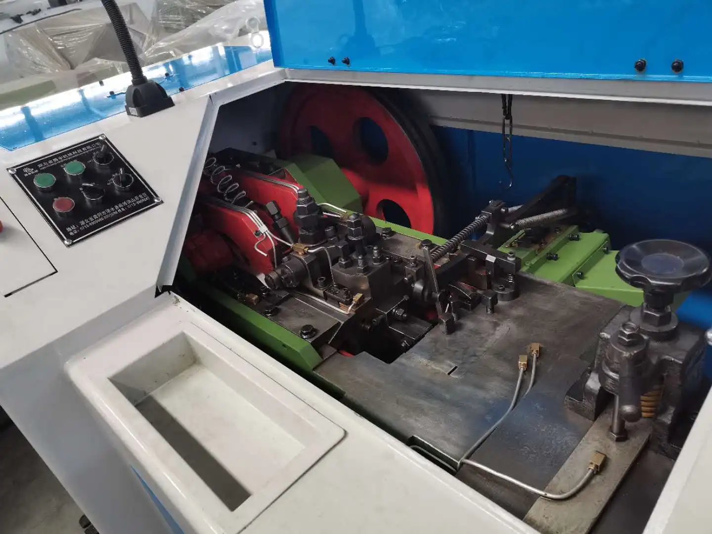 Full Closure New  Type One Die Two Blow High Speed Cold Heading Machine For Screw Bolt Making