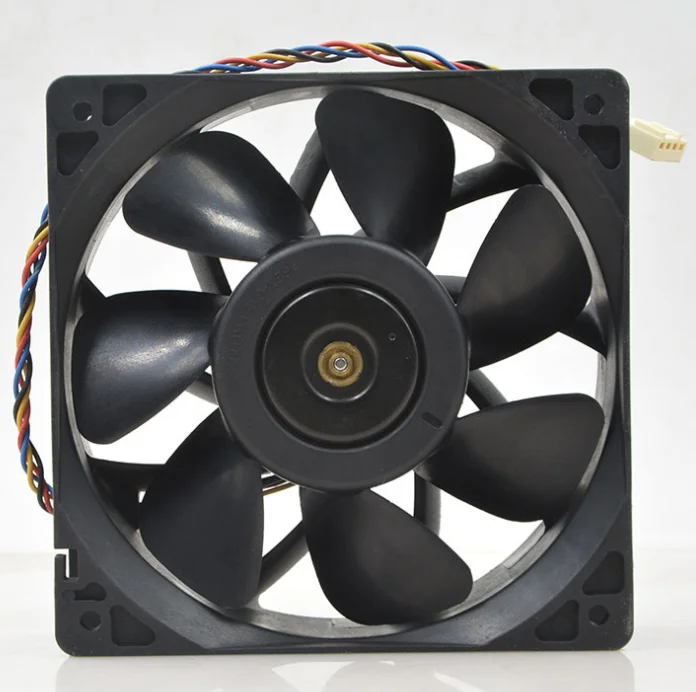 QFR1212GHE осевой охладитель потока 12V 2.7A E9 + T9 L3 ++ S9 S7 6000 об/мин 12 см передний и задний охлаждающий вентилятор