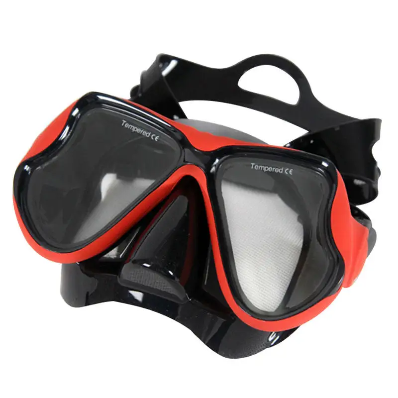 The Most Popular Small Order Swim Mask For Adults For Scuba Free Diving Spearfishing Neoprene Strap Cover Impact Resistance