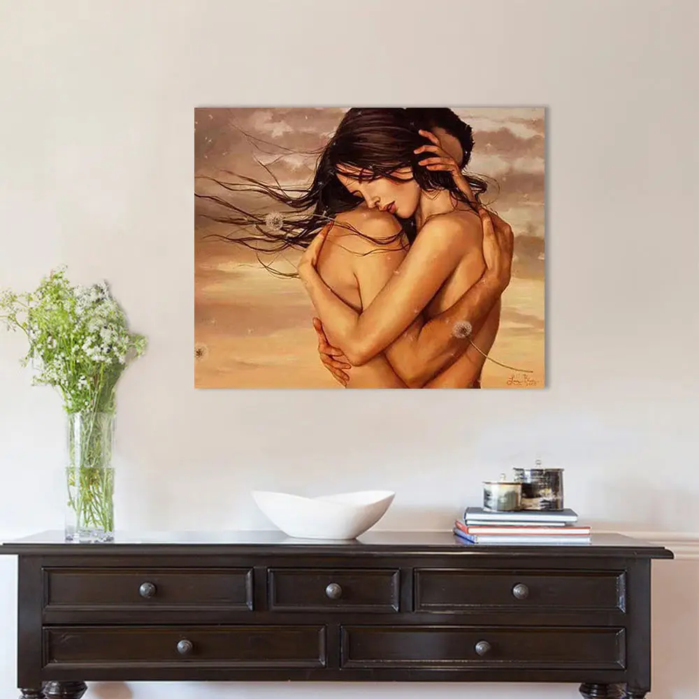 Customized Diamond Painting 5D Full Round Drill Diamond Nude Woman DIY Diamond Painting For Decorating