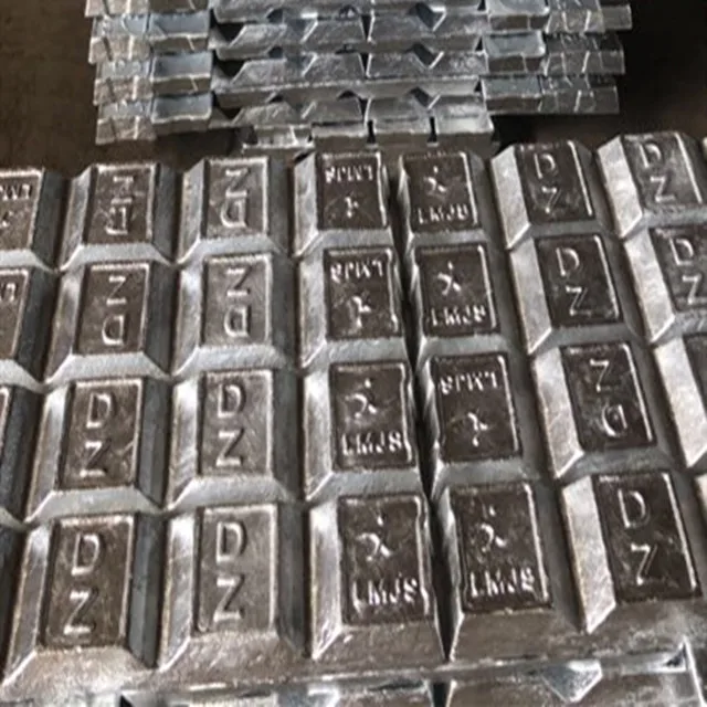 High purity zinc alloy ingot hot selling in China hebei factory price