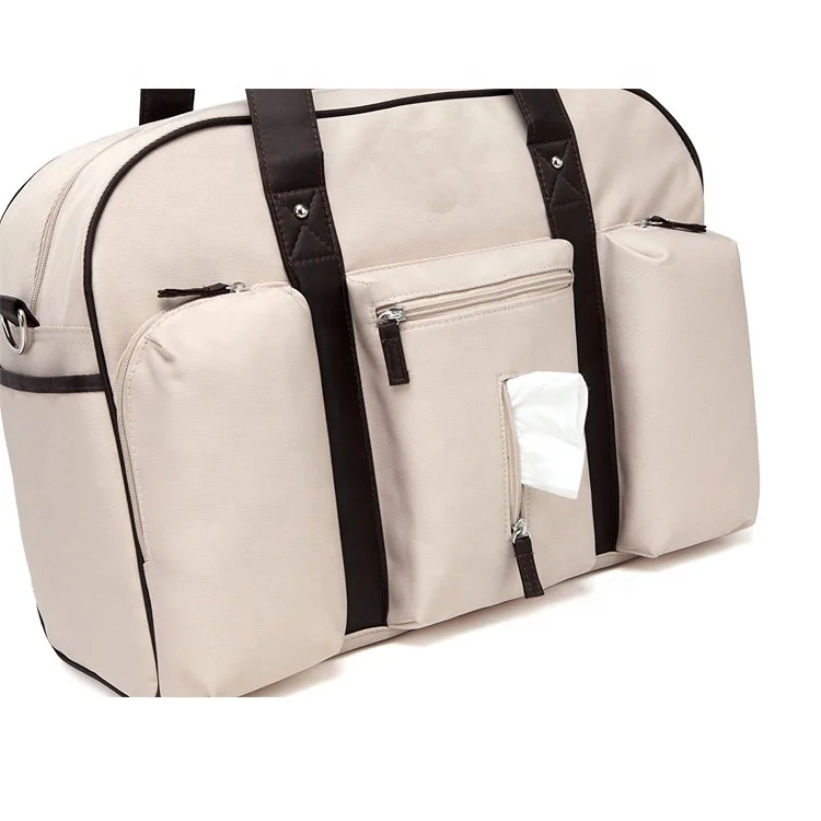 High-capacity Polyester travel bag baby tote bag single-shoulder cross mommy handbags
