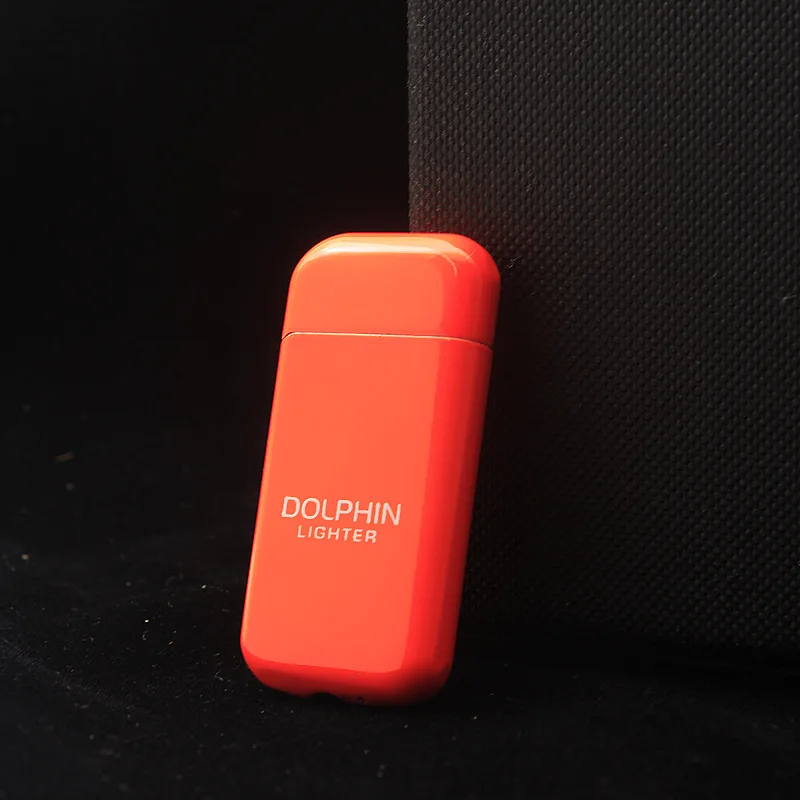 wholesale custom logo lighter, rechargeable electronic gas cigarette lighter, windproof vaper smoke