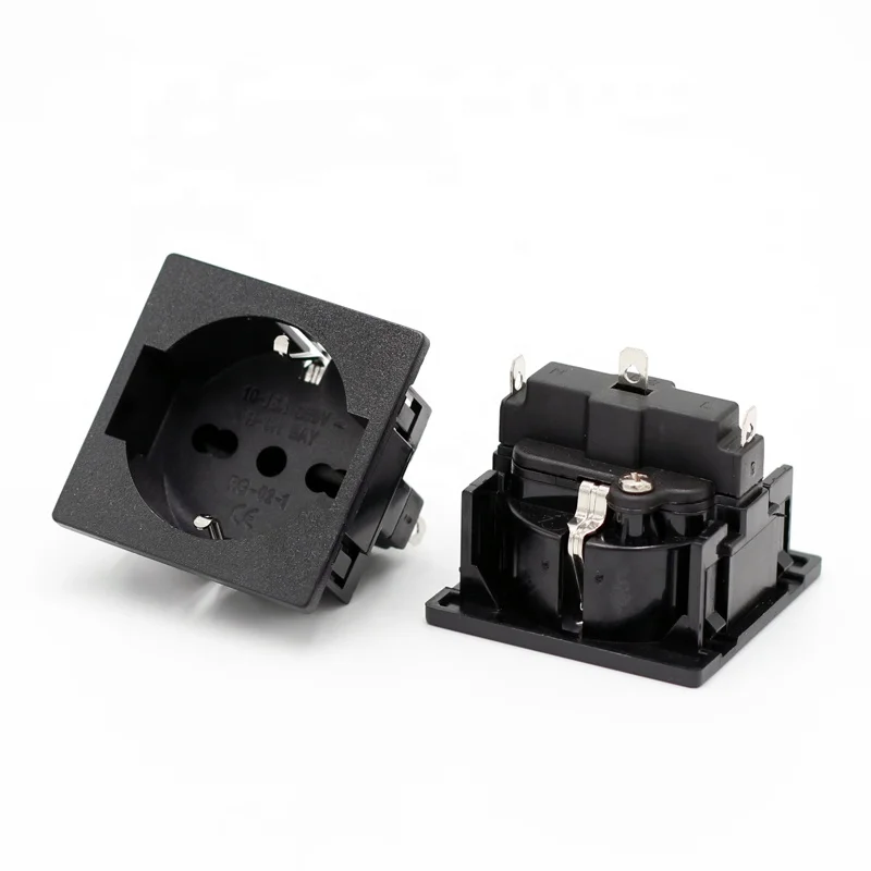 RG-02 10 16A Chile Italy wall mounted power outlet socket power connectors wall socket